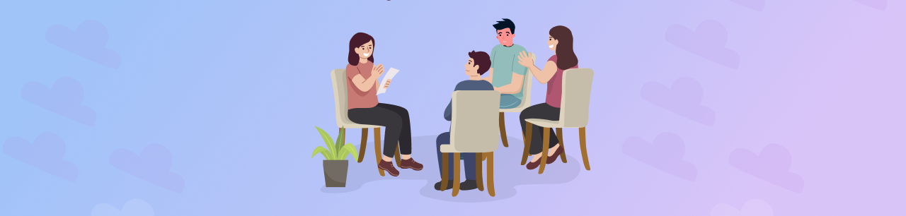 a group of people who go to Alcoholics Anonymous to overcome alcoholism