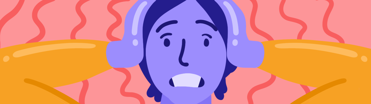 a woman with generalized anxiety experiencing panic attacks