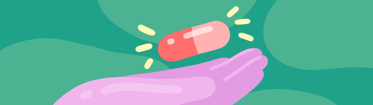 a red placebo drug