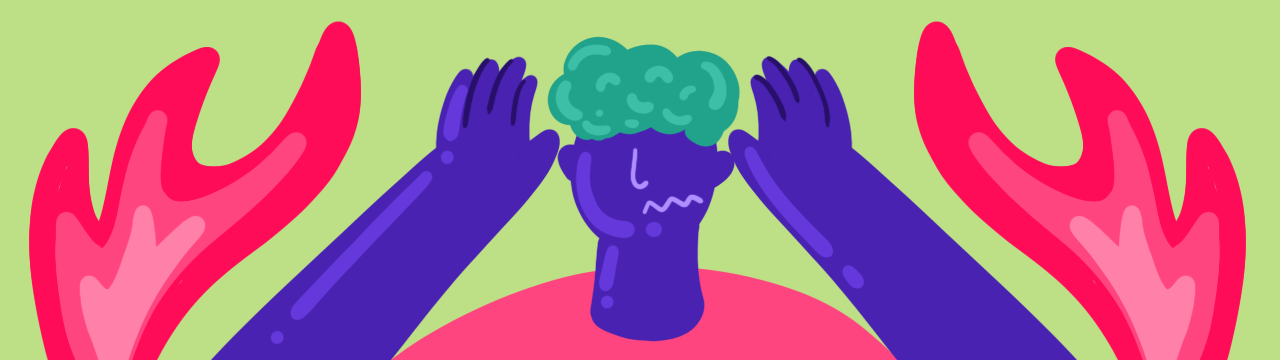 Someone Experiencing Eco-Anxiety Symptoms