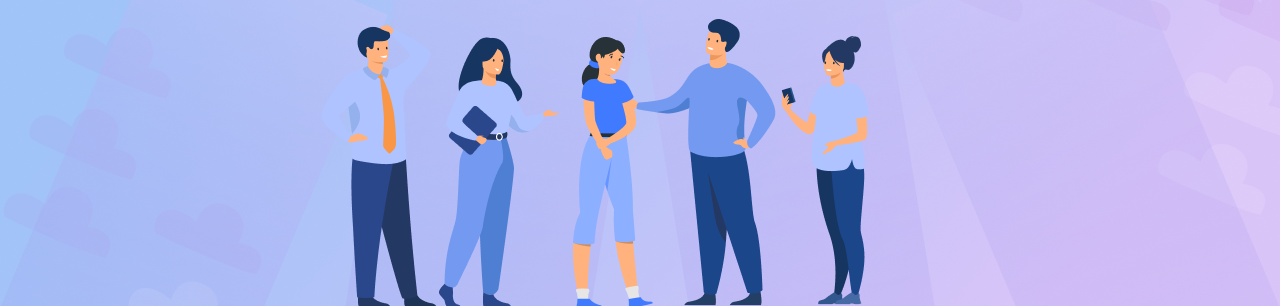 girl with lessened social anxiety socializing
